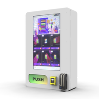 Mesin penjual bulu mata/lipstik layar sentuh 32 inci dengan pembaca kartu cash Less