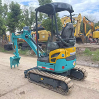 Occasion pour Excavatrice sur chenilles U17-5 de 1,7 tonne, moteur, pompe et boîte de vitesses d'origine, profondeur de fouille 2,3 m, garantie 1 an