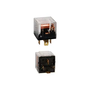 Waterproof ABS Housing Mini 4/5 Pins Terminals Pure Copper Core 12V-24V with LED Lamp Automotive Electric Car Auto Relay