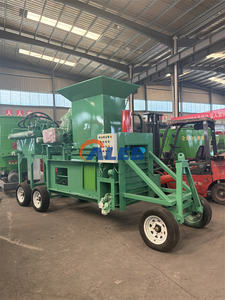 हाइड्रोलिक बैगिंग बैलर साइलेज प्रेस ब्लॉक मशीन मकई डंठल घास गंठनी मशीन - Product Image 2