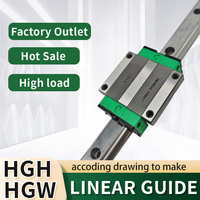 Haute précision HIWIN THK CNC Rail de guidage de mouvement linéaire Rail de guidage linéaire Système de blocs de guidage linéaires pour CNC