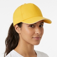 Casquette de Baseball Personnalisée avec Logo Imprimé, Réglable, en Polyester Structuré, Vierge et Unie, pour Sports, avec Visière Sandwich