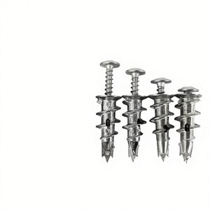 Vis d'expansion, clous, chevilles murales en plastique zinguées, chevilles à enfoncer, filetage M6, grade 4.8, diamètre 8 mm, finition TiCN, DIN - Product Image 2