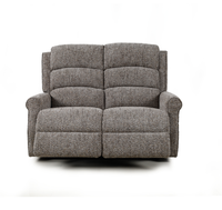 Canapé inclinable deux places en tissu, fauteuil inclinable électrique pour home cinéma, fauteuil relaxant pour salon
