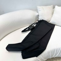 Masseur de jambes avec chaleur et vibration, bottes de compression avec 6 modes et 3 intensités, massage entièrement personnalisable