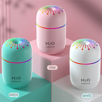 Diffuseur d'huiles essentielles portable mini pour voiture et maison, humidificateur à brume froide avec impulsion, anti-fumée, anti-poussière, USB
