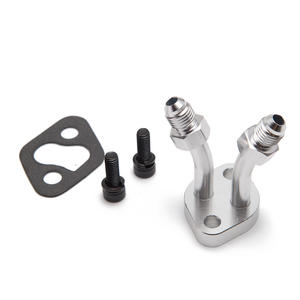 EPMAN <span class=keywords><strong>Voiture</strong></span> Turbo eau/liquide <span class=keywords><strong>de</strong></span> refroidissement bride raccord et joint boulon pour Toyota CT9 CT12 CT20 CT26 4AN Flare adaptateur en aluminium EP-CGQ224 - Product Image 5