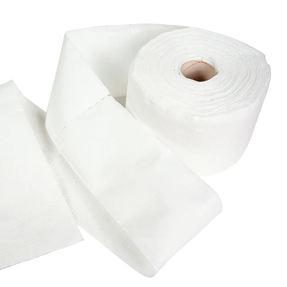 30 ~ 220gsm tecido 100% não tecido de algodão branco personalizado OEM e melhor qualidade