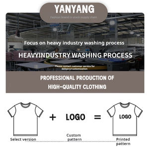 T-Shirt da Uomo con Colletto Piccolo e Maniche Corte Stile Rock <span class=keywords><strong>Band</strong></span>, Nuova Lavata Oversize in Maglia OEM ODM - Product Image 3