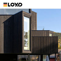 Eloyd Chine – Fenêtres panoramiques à double vitrage en alliage d'aluminium et acier inoxydable, paravent pliant insonorisé pour villa résidentielle