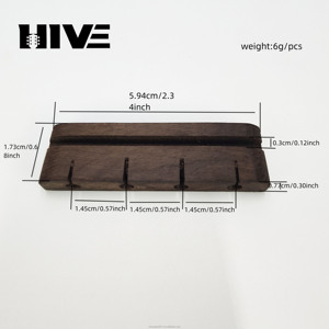 Pickup in <span class=keywords><strong>legno</strong></span> a quattro corde con fondo a ponte in palissandro da 21 pollici di alta qualità Ukulele su misura - Product Image 2