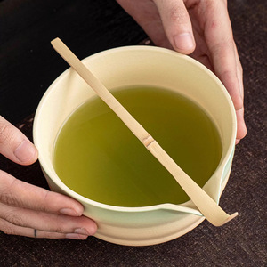 Geling 2025 vendita calda ceramica Chawan Matcha ciotola con colore sfumato miglior prezzo bambù Matcha frusta Set con scatola - Product Image 3