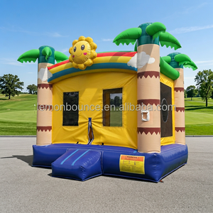 <span class=keywords><strong>Château</strong></span> gonflable pour enfants, idéal pour les fêtes, en PVC, pour jouer à l'intérieur et à l'extérieur, qualité commerciale pour la location - Product Image 1