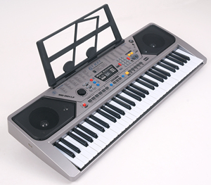 Teclado electrónico para principiantes, Piano <span class=keywords><strong>Digital</strong></span> de 61 teclas con altavoz - Product Image 4