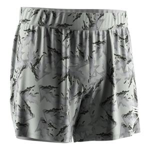 Shorts d'entraînement blancs en nylon élasthanne à séchage rapide pour la musculation et le sport, par le fabricant Sublimation Sports - Product Image 3