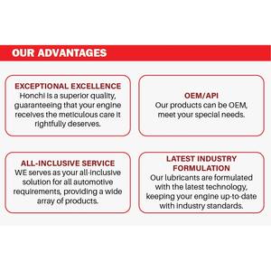 Honchi ATF SP IV 4L 1L Fluidos de transmisión automática totalmente sintéticos Lubricante de aceite de motor de automóvil de fábrica directa en lata de metal - Product Image 6