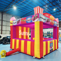 Puesto de Venta Inflable Portátil Personalizado Tipo Oxford para Carnaval, Kiosco para las Cuatro Estaciones en Venta