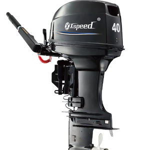 محرك بنزين خارجي 40HP عالي الجودة محرك بنزين خارجي <span class=keywords><strong>2</strong></span> Stroke حالة جديدة لقارب الصيد والقوارب الصغيرة - Product Image 1