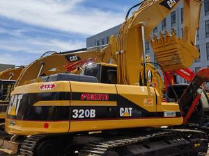 Japón Original Caterpillar Excavadora CAT 320B Construcción Excavadora de segunda mano Caterpillar 320B para la venta - Product Image 3
