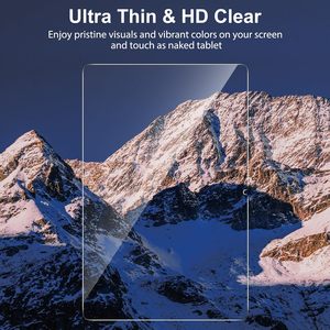 9H chống trầy xước HD Tempered Glass bảo vệ màn hình bong bóng miễn phí 10.9 <span class=keywords><strong>inch</strong></span> phù hợp cho Samsung Tab s10fe/s9fe máy tính bảng - Product Image 2