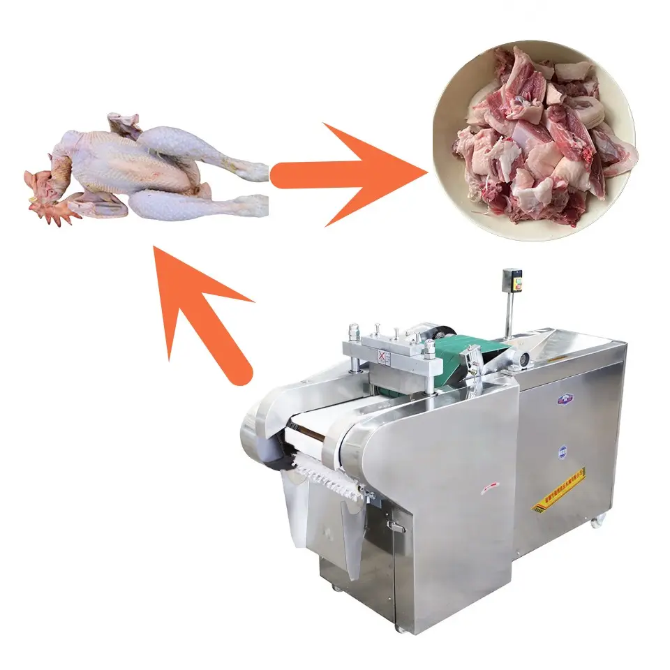 Chicken Saw Bone Cutting Machine/Frozen Meat Duck Cutter Processing Equipment
