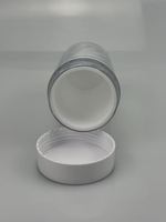 Conteneur en acrylique double couche épais de luxe, anti-oxydation, étanche à l'humidité, taille personnalisée, flacon pour poudre d'herbes et capsules