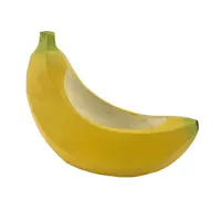 Termedelux — support d'objet en résine forme de banane, plateau à bonbons, plateau à bibelot de fruits en feutre véritable, pour décoration de maison
