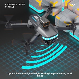 P14 bay không người lái với 4K HD kép máy ảnh <span class=keywords><strong>mini</strong></span> Quadcopter UAV điều khiển từ xa Wifi FPV máy ảnh bay không người lái đèn <span class=keywords><strong>LED</strong></span> Quadcopter P14 Pro bay không người lái - Product Image 3