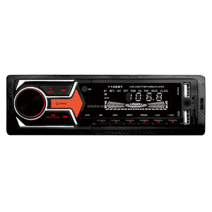 Système audio de voiture professionnel Mp3 <span class=keywords><strong>1</strong></span> <span class=keywords><strong>Din</strong></span> BT, lecteur de cassette de voiture Mp3, radio universelle Iso, haut-parleur <span class=keywords><strong>Bluetooth</strong></span>, USB, mains libres 7388 - Product Image 1