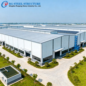 Atelier à structure <span class=keywords><strong>en</strong></span> acier à ossature à pignon avec conception à très grande portée pour <span class=keywords><strong>kit</strong></span> d'usine <span class=keywords><strong>de</strong></span> fabrication <span class=keywords><strong>de</strong></span> grande surface <span class=keywords><strong>Hangar</strong></span> - Product Image 1