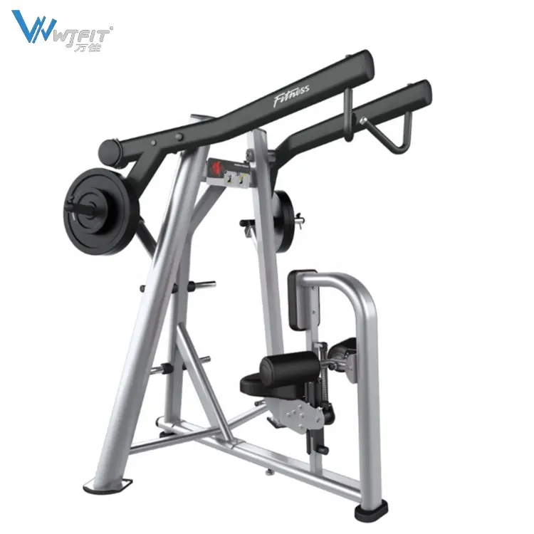 Commercial Gym Equipment Strength Training Weight Plate Loaded Machine Lat Pull Down Machine