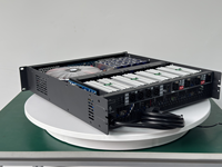 Amplificateurs professionnels de classe D Tonewinner en métal, puissance active Hi-Fi pour système de cinéma maison et récepteur AV 4x1000W