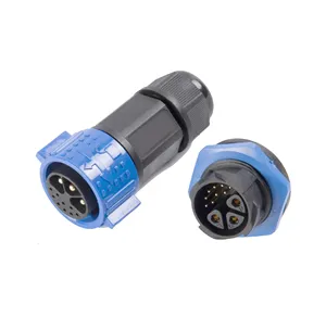 Wholesale waterproof connectors 3+9 Pin power and signal combination, high current board to line connectors