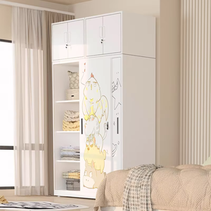 Modern Multiple Doors Stainless Steel Lockers Versatile Home Use <b>Storage</b> <b>Cabinet</b> for Gym Kitchen Home Office School - Product Image 2
