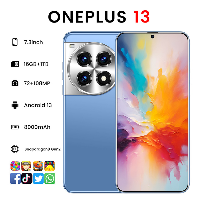 Wholesale OnePlus13 5G Unlocked Smartphone with 16GB RAM + 1TB Storage