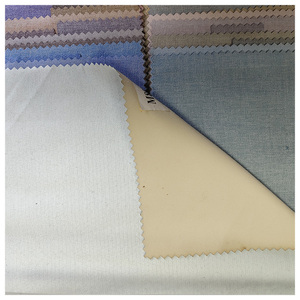 Tissu occultant 3 couches en polyester tissé uni pour rideaux de fenêtre, occultant la lumière du soleil, pour l'ombrage des pièces, en liquidation - Product Image 3