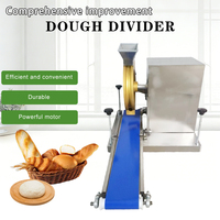 Machine à diviser la pâte automatique multifonctionnelle, machine à runder la pâte motorisée pour restaurants, idéale pour les rouleaux de printemps, la pâtisserie, la pizza et le pain