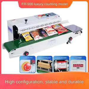 FR770 Elétrica Multifuncional Film Selagem Máquina Fácil Operar Selagem Contínua Automática para Mooncake Pastry Tea Foil Novo - Product Image 6