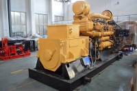 Générateur haute efficacité triphasé de 1-2 MW à fonctionnement continu au gaz naturel, GNC, GNL, biogaz et à cogénération pour les usines de traitement