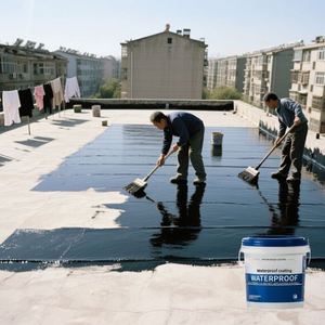 Venta Directa de Fábrica: Materiales Impermeabilizantes Ecológicos de Revestimiento Líquido Acrílico para Techos, Aplicación con Brocha para Pintura de Techos - Product Image 4