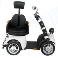 Rollator listrik empat roda untuk orang tua, skuter elektrik santai rumah tangga dengan harga terbaik