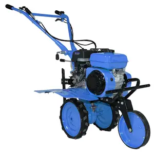 Dinking 5.5HP Gasoline Tillers Power Petrol Cultivators Farm Machinery 170 Gasoline Mini Power Cultivator Tiller, 1WGQD4.0-95-1