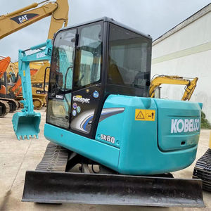 Kobelco Sk60 Mini pelle de construction utilisée pelle sur chenilles hydraulique de 6 tonnes en bon état bon prix bon moteur à noyau - Product Image 1
