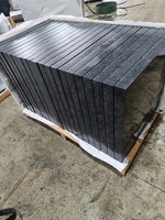 Dalles et Plaques de Granit Noir d'Angola Poli, Fini Lustré ou Cuiré – Prix Direct Usine pour Projets de Luxe