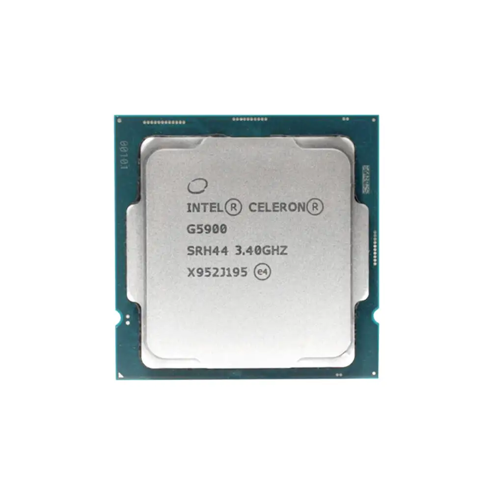 สำหรับ Intel Celeron Dual Core Cpu 3.40 Ghz 2 Core 58W สำหรับโปรเซสเซอร์เดสก์ท็อป Intel Core G5900