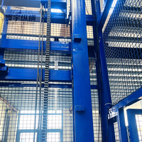 Plateforme élévatrice verticale pour marchandises lourdes, élévateur de fret pour entrepôt