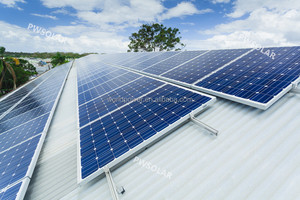 Sistema de Paneles Solares para el Hogar, PERC BIPV HJT de Media Celda HBC, Kit Completo de 10-25kW, Sistema de Energía Solar Fuera de la Red, PW500Wp-132M, PW500Wp-132M - Product Image 1