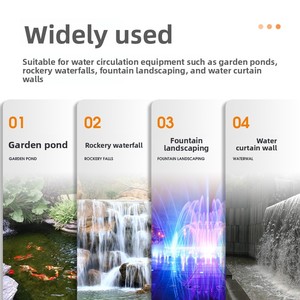Pompa Sommergibile per Acquario Ultra-Silenziosa, Pompa Filtro per Laghetto e Fontana |   Flusso d'Acqua Regolabile per Idroponica - Product Image 2