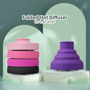 Difusor de Silicona Morado para Secador de Pelo, Accesorio para Secadores de Pelo - Product Image 2