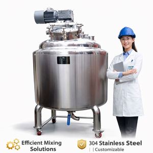 Ace 100L 200L 500L Stainless Steel Electric <b>Heating</b> Pressure Lab Reactor Small Vacuum Mixing Tank - Product Image 3